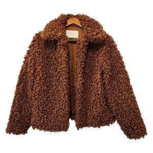 Zara Curly Fur Jacket